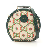 Gucci GUCCI100 CENTENNIAL GG Flower Jacquard Coated Canvas Handbag