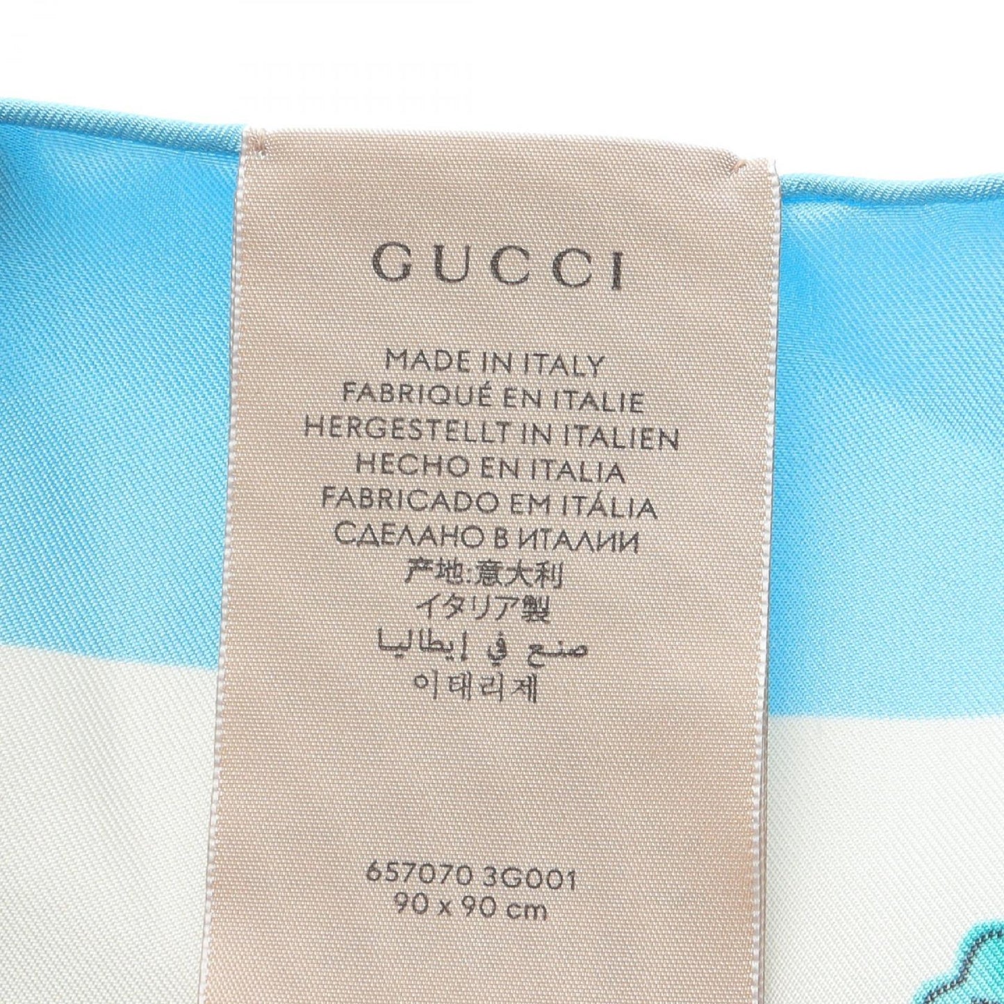 Gucci GUCCI × DORAEMON Silk Scarf