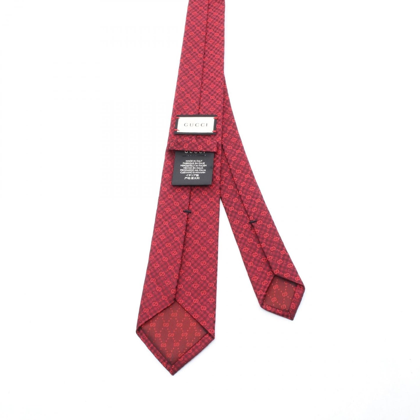 Gucci GG Pattern Silk Tie