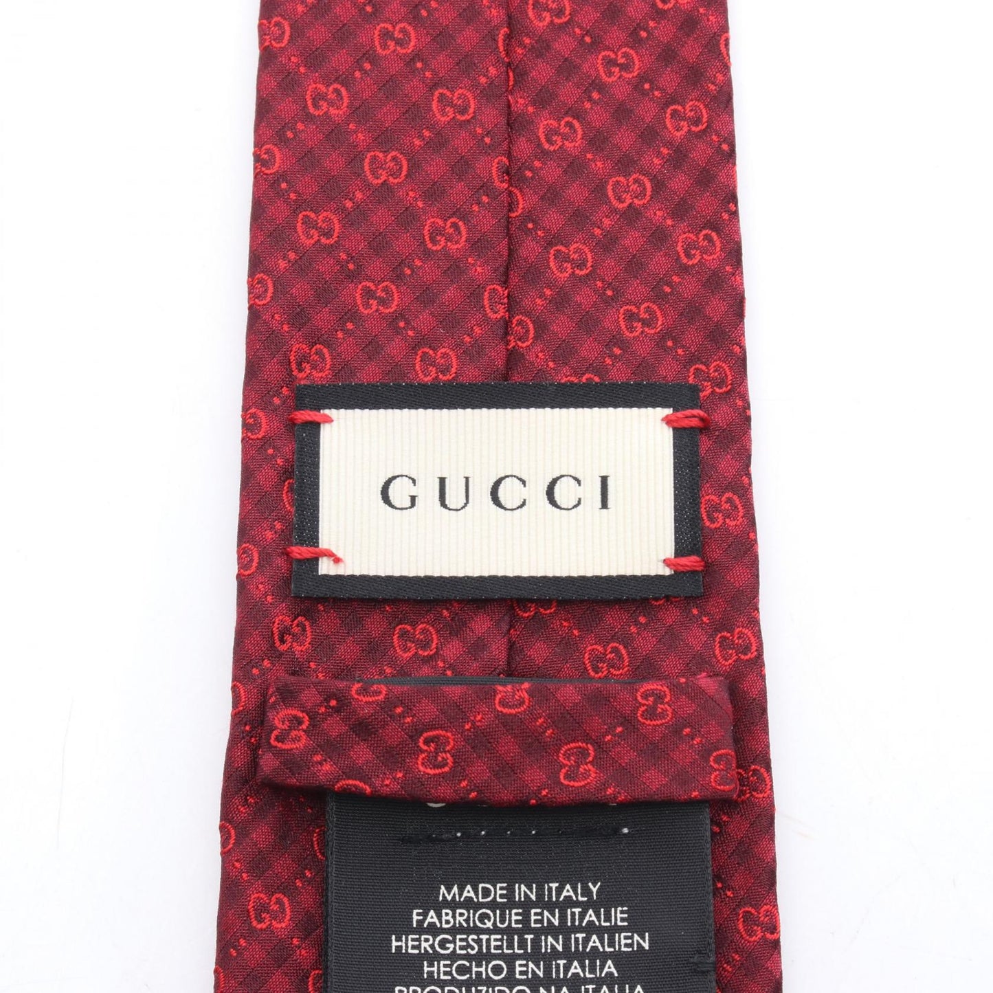 Gucci GG Pattern Silk Tie