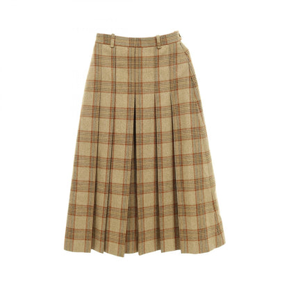 Gucci Wool Pleated Skirt