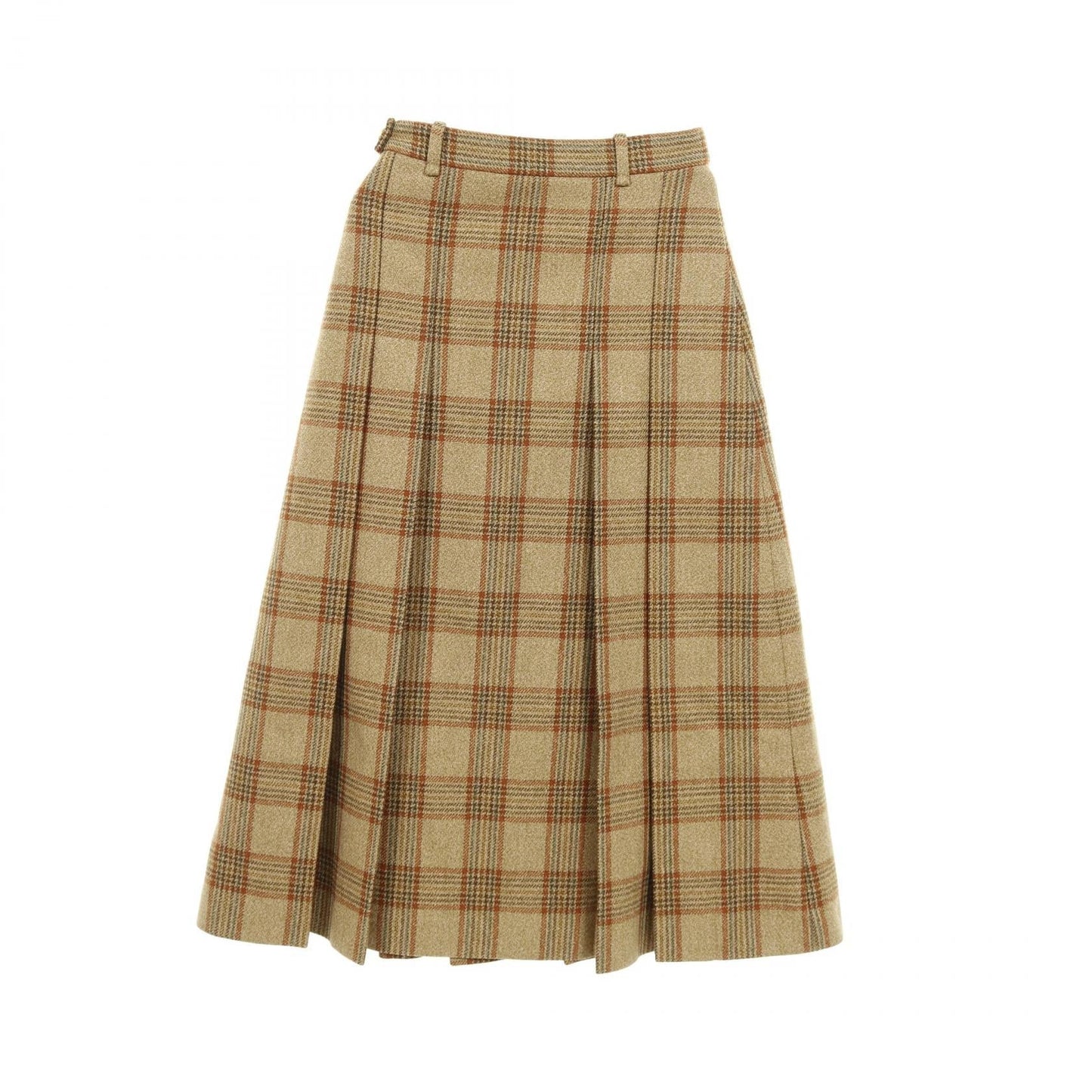 Gucci Wool Pleated Skirt