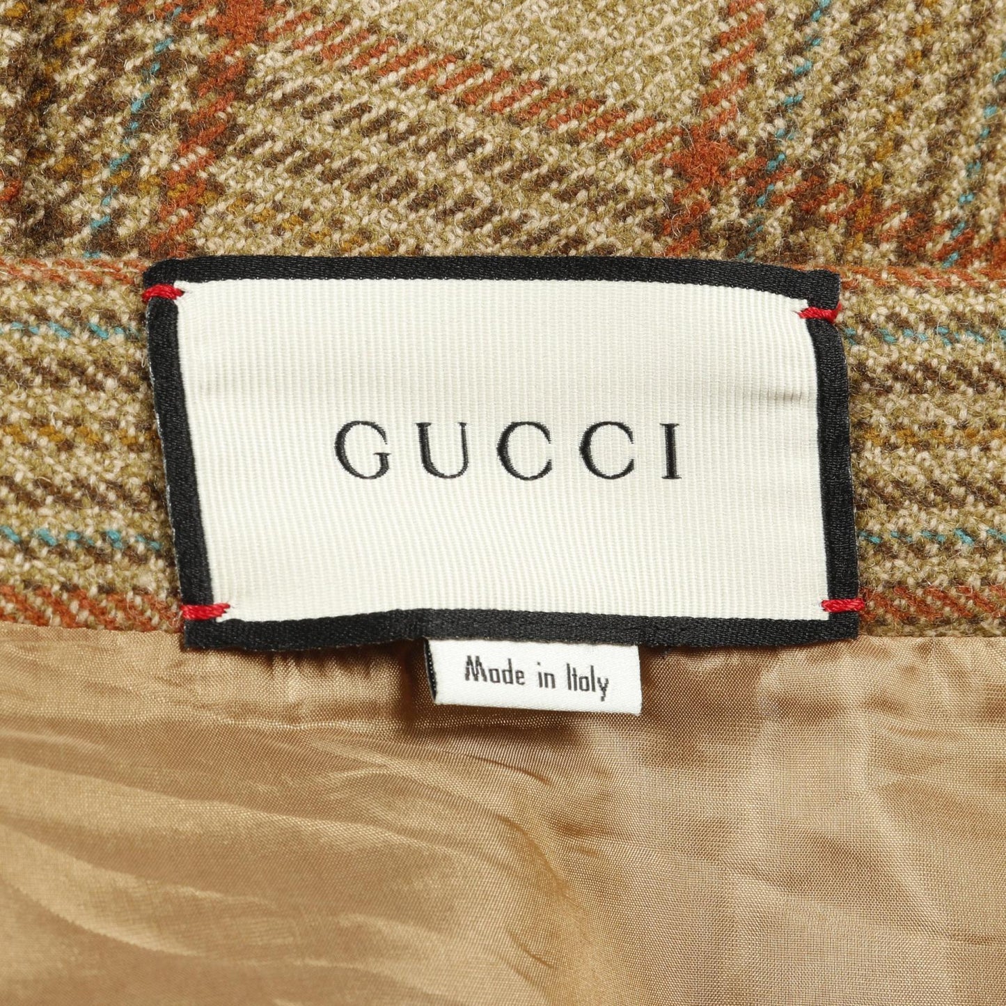 Gucci Wool Pleated Skirt
