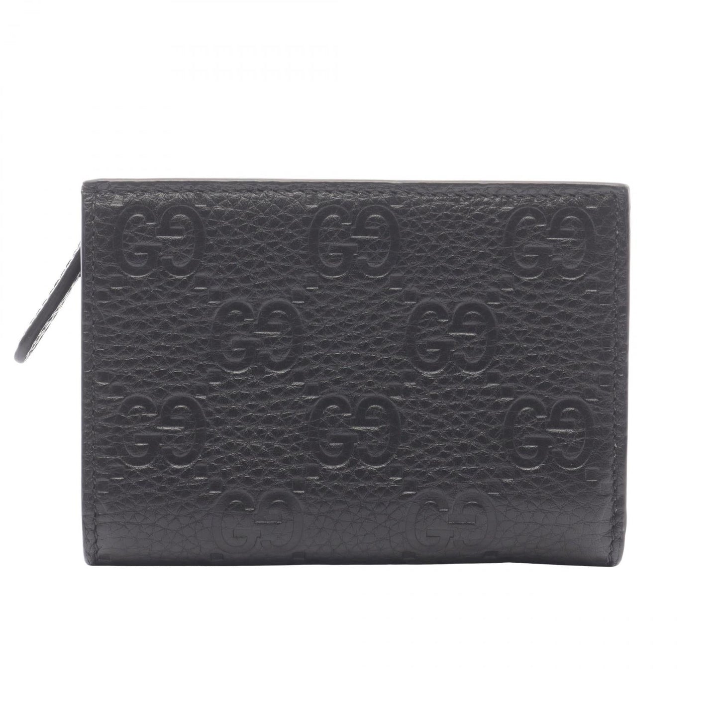 Gucci GG Emblem Leather Wallet