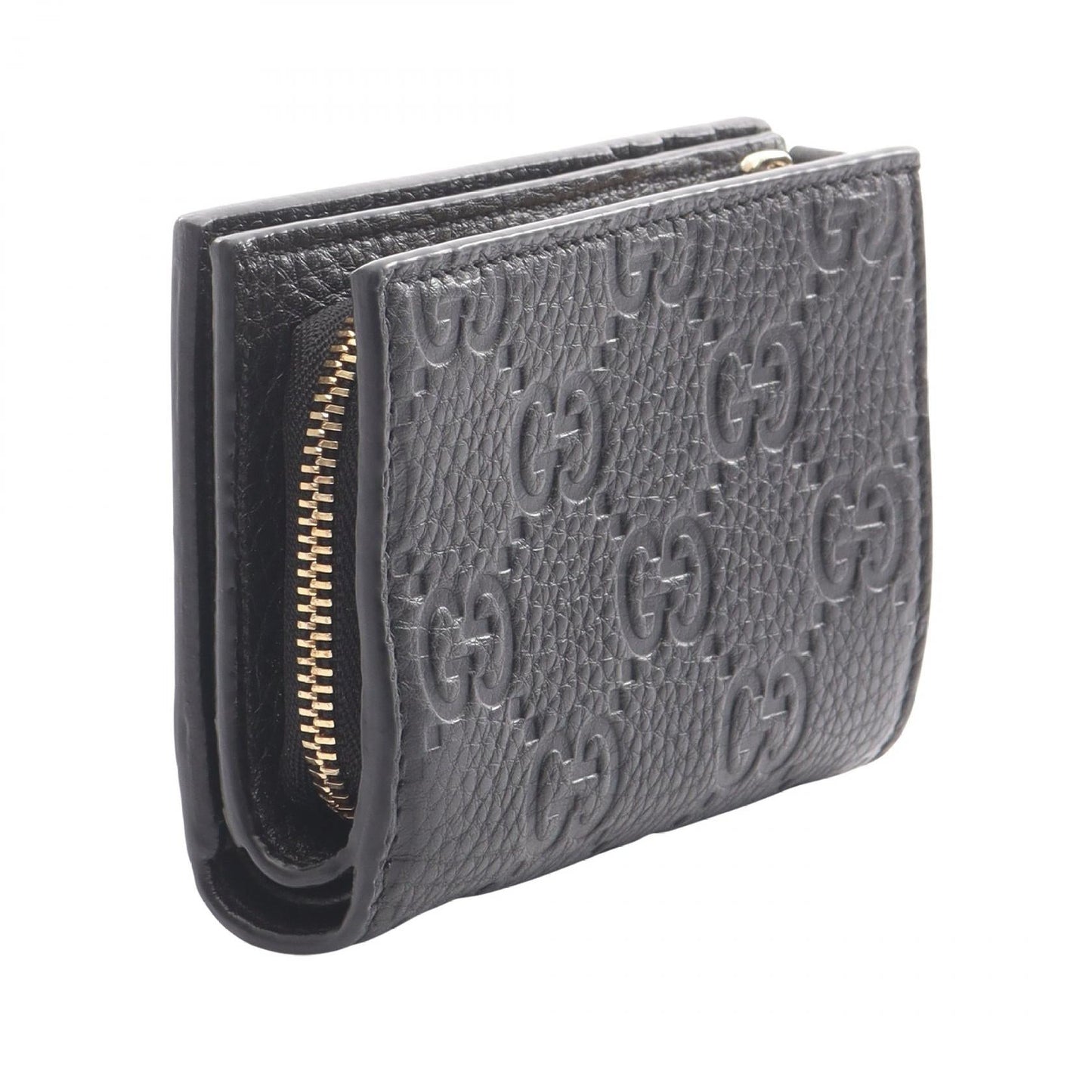 Gucci GG Emblem Leather Wallet