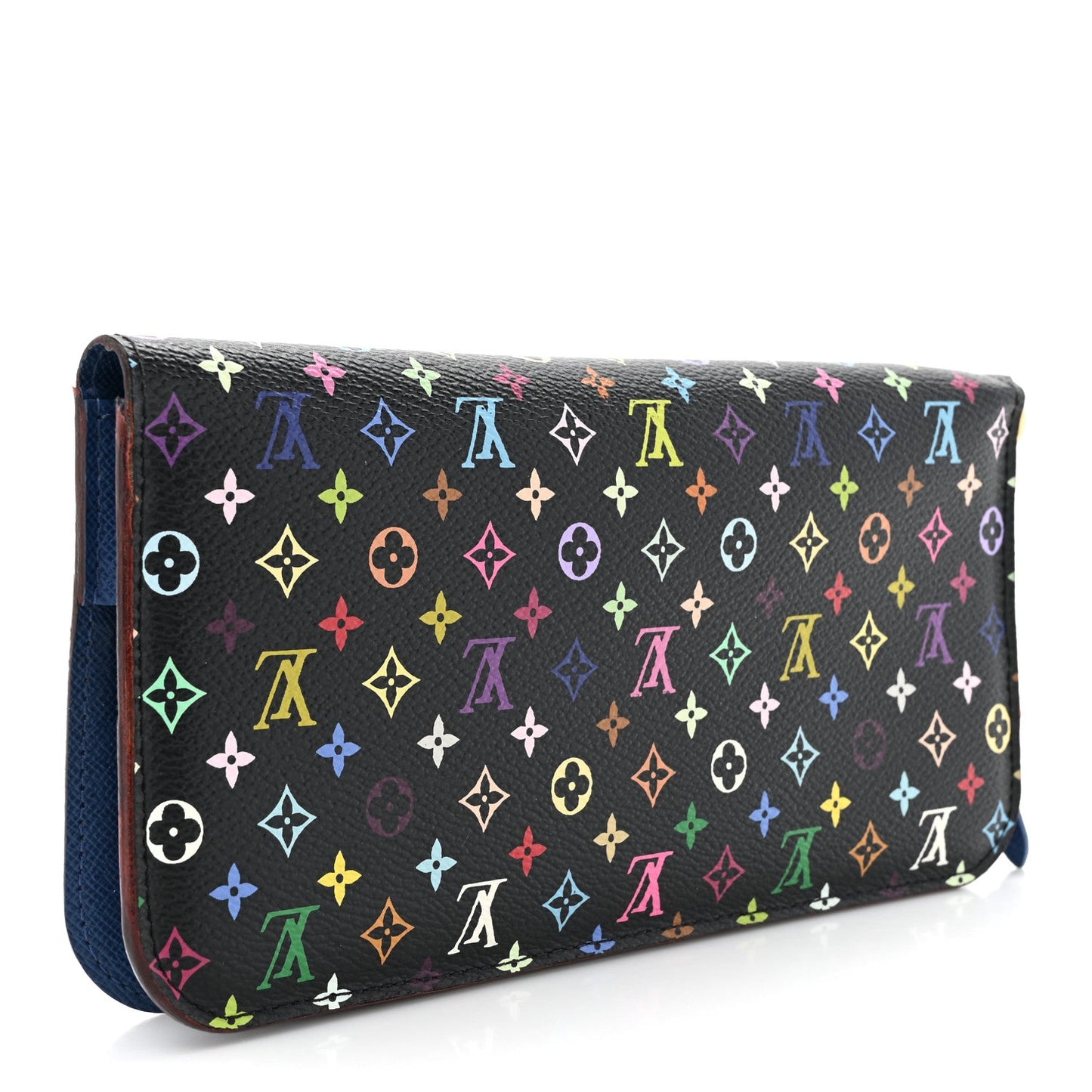 Louis Vuitton Monogram Multicolor Insolite Wallet Black Bleuet
