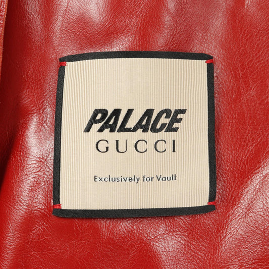Gucci GUCCI × PALACE GG Pattern Shearling Outerwear