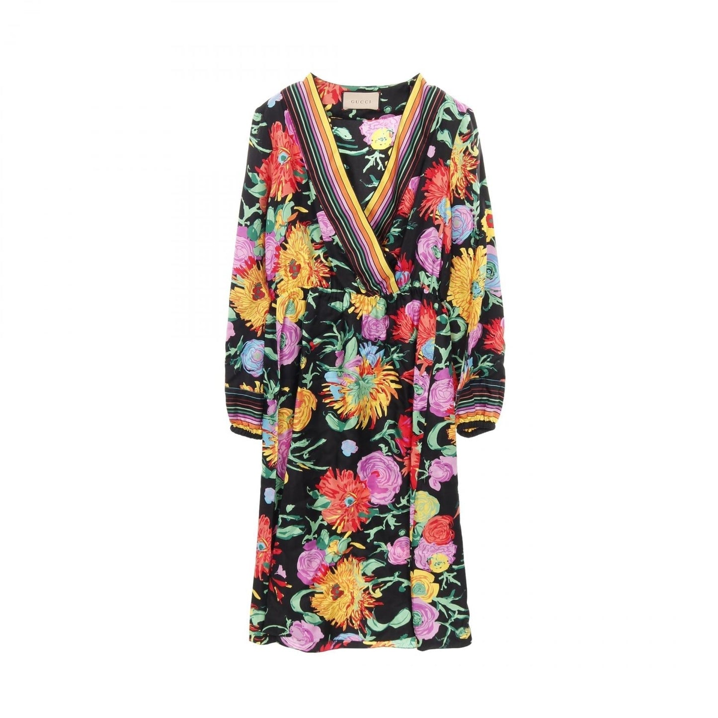 Gucci Gucci × Ken Scott Silk Dress