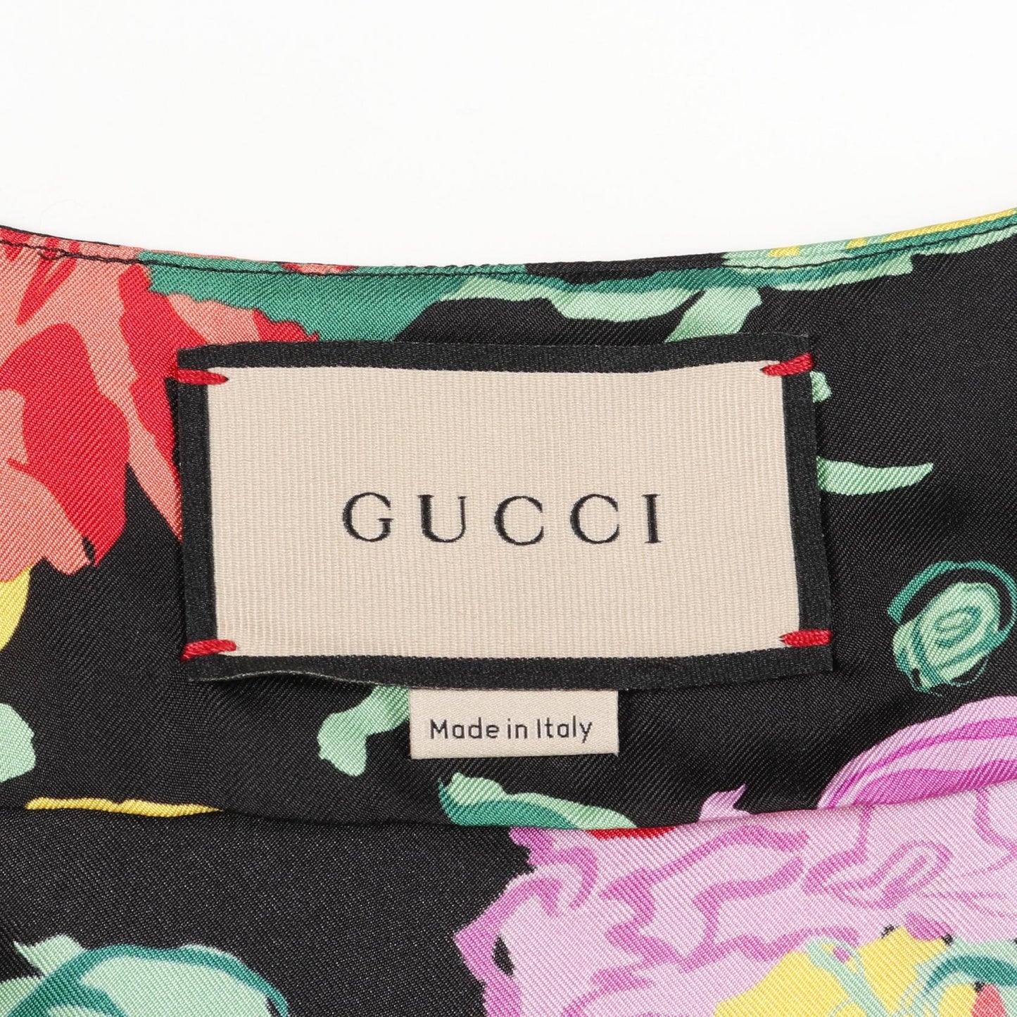 Gucci Gucci × Ken Scott Silk Dress