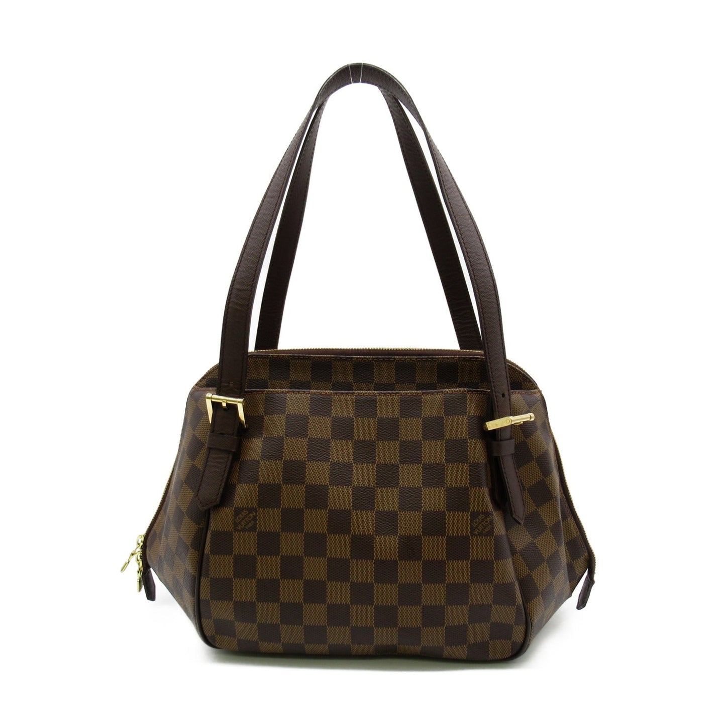 Louis Vuitton Belem Shoulder Bag PVC Coated Canvas Damier