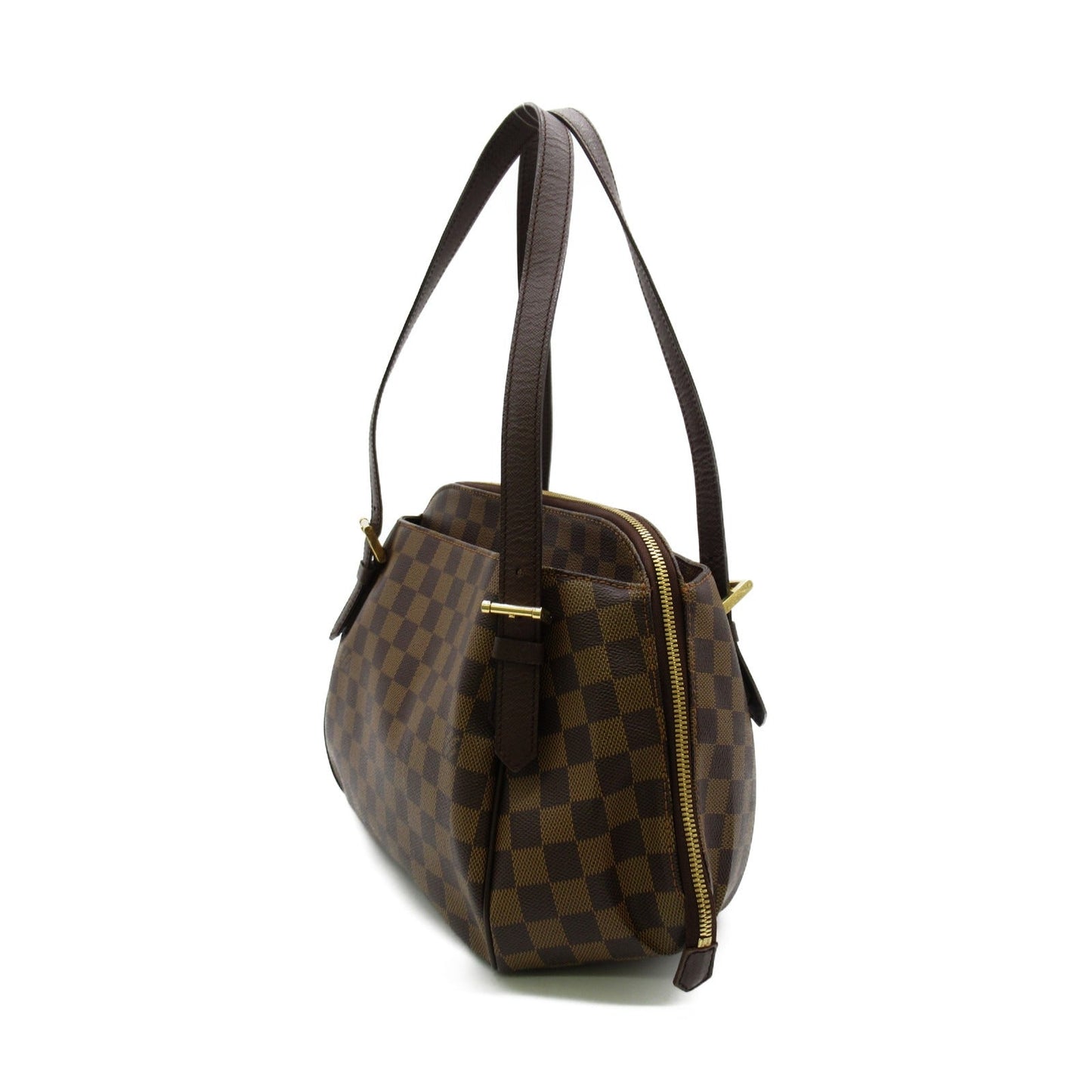 Louis Vuitton Belem Shoulder Bag PVC Coated Canvas Damier