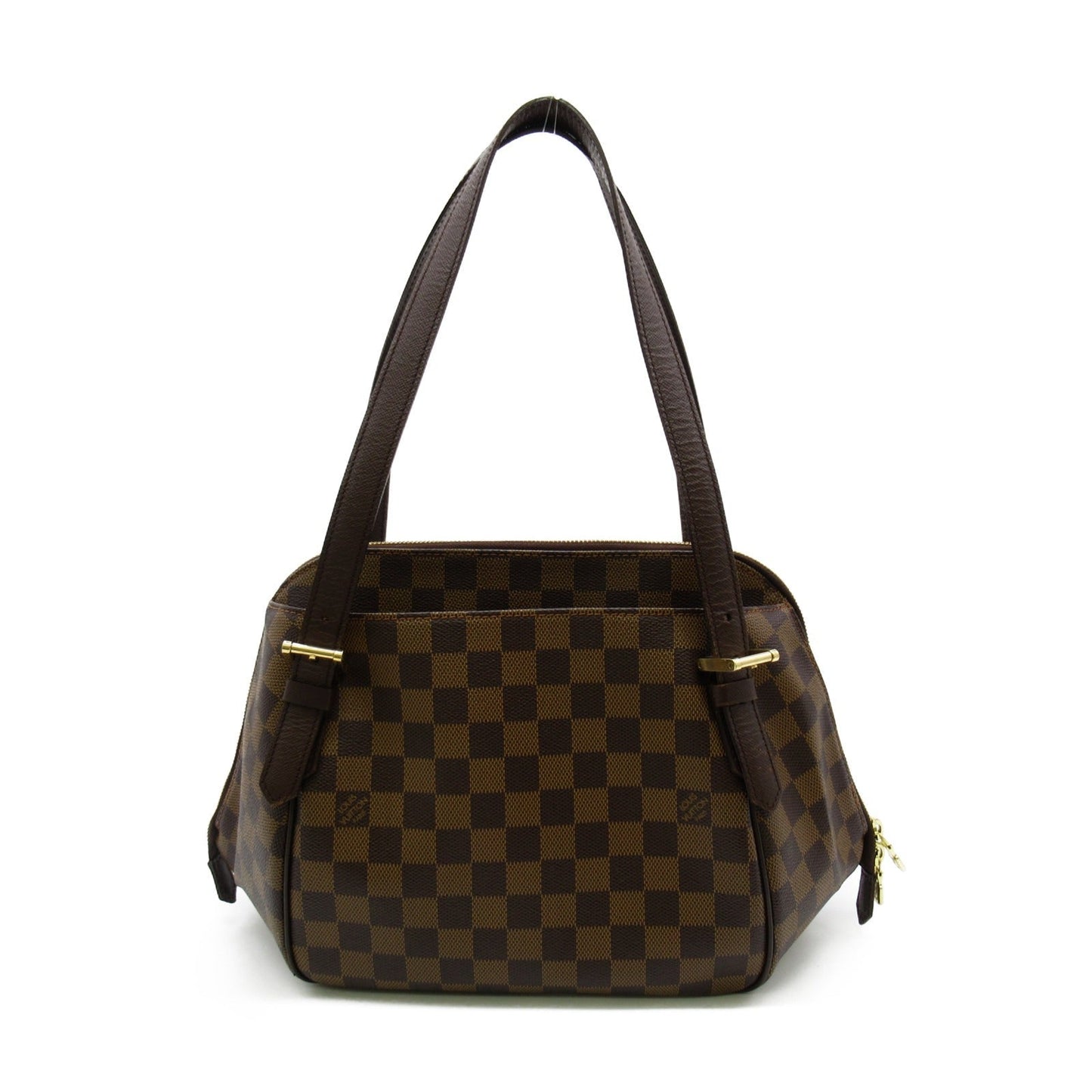 Louis Vuitton Belem Shoulder Bag PVC Coated Canvas Damier