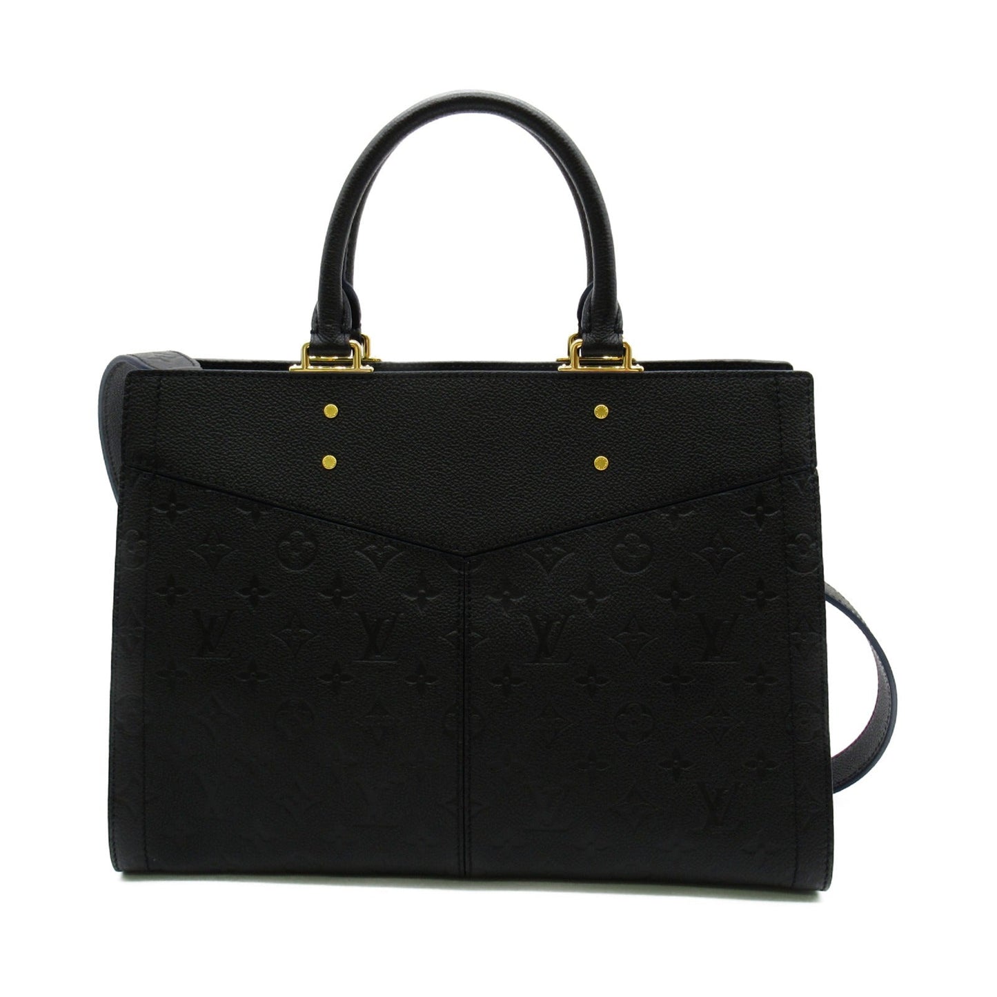 Louis Vuitton 3MM Handbag Leather Monogram Implant