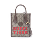 Gucci Interlocking G GG Supreme Coated Canvas 2way Bag