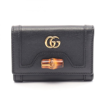 Gucci Diana Bamboo Leather Wallet
