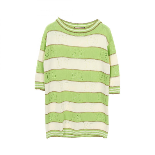 Gucci GG Stripe Cotton Knitwear