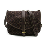 Louis Vuitton Monogram Mini Run Canvas Saumur 30 Shoulder Bag