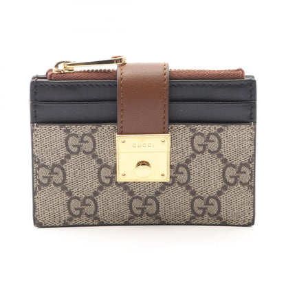 Gucci GG Supreme Leather Coin Case