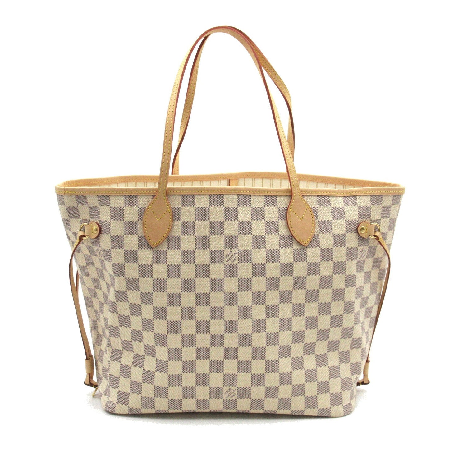 Louis Vuitton Damier Azur Neverfull MM Shoulder Bag