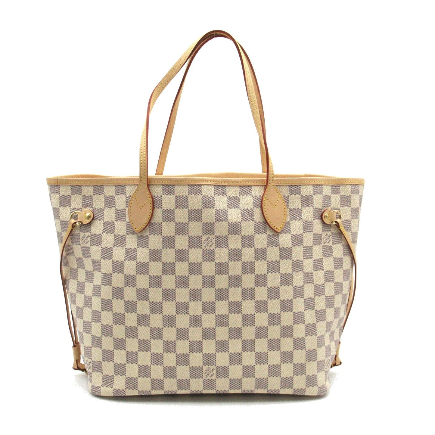 Louis Vuitton Damier Azur Neverfull MM Shoulder Bag