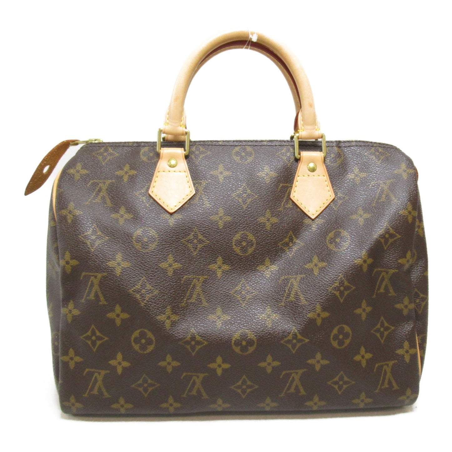 Louis Vuitton Speedy 30 Handbag PVC Coated Canvas Monogram Brown