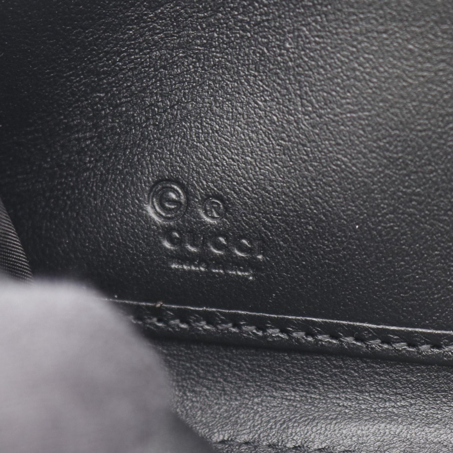 Gucci Microguccissima Leather Long Wallet