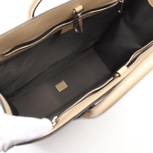 Gucci Off The Grid GG Pattern Nylon Leather Tote Bag