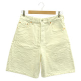 Gucci GG Jacquard Denim Bermuda Shorts Cotton Shorts