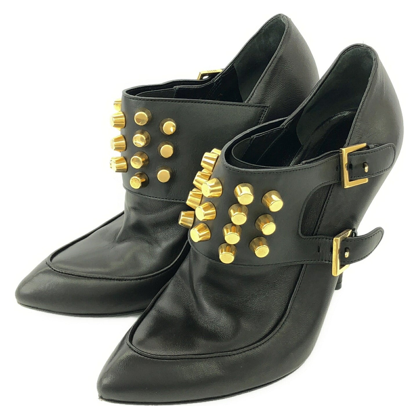 Gucci Leather Booties