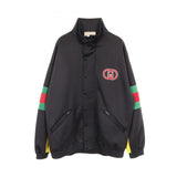 Gucci Web Stripe Polyester Outerwear