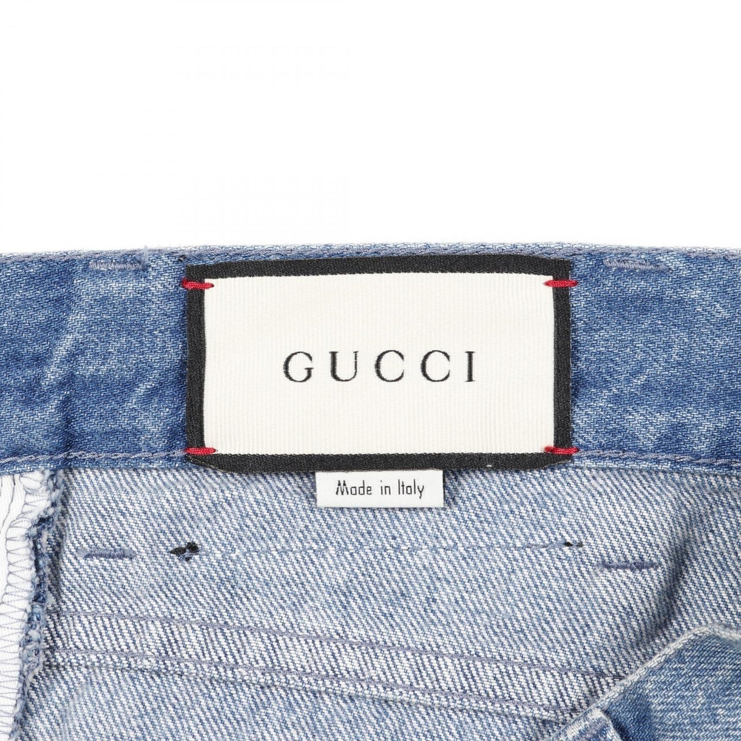 Gucci 557960 Cotton Denim Pants