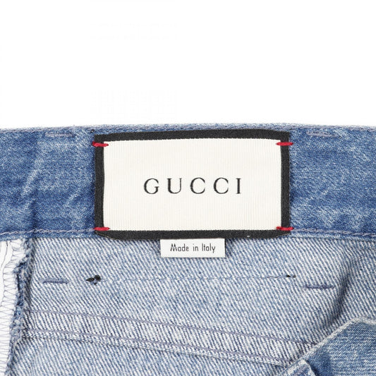 Gucci 557960 Cotton Denim Pants