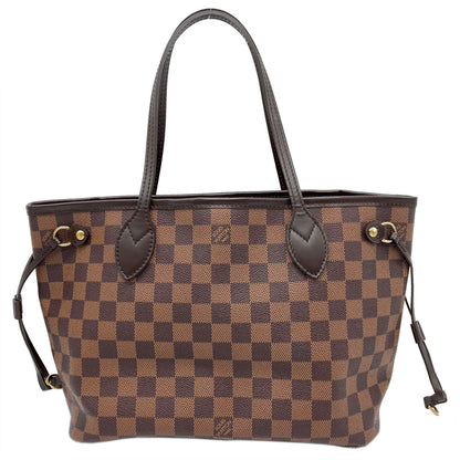 Louis Vuitton Neverfull PM PVC Coated Canvas Damier Tote Bag