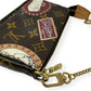 Monogram Mini Pochette Clutch Luxury Designer By Louis Vuitton  Size: Small