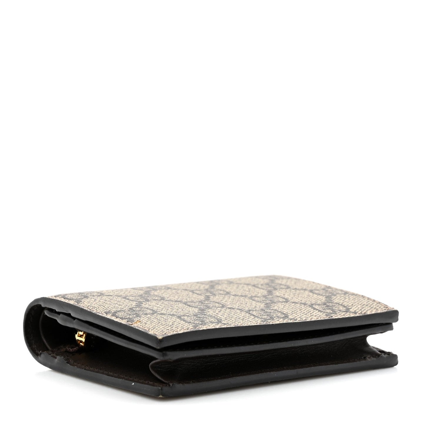Amelia GG Supreme Monogram Card Case Beige