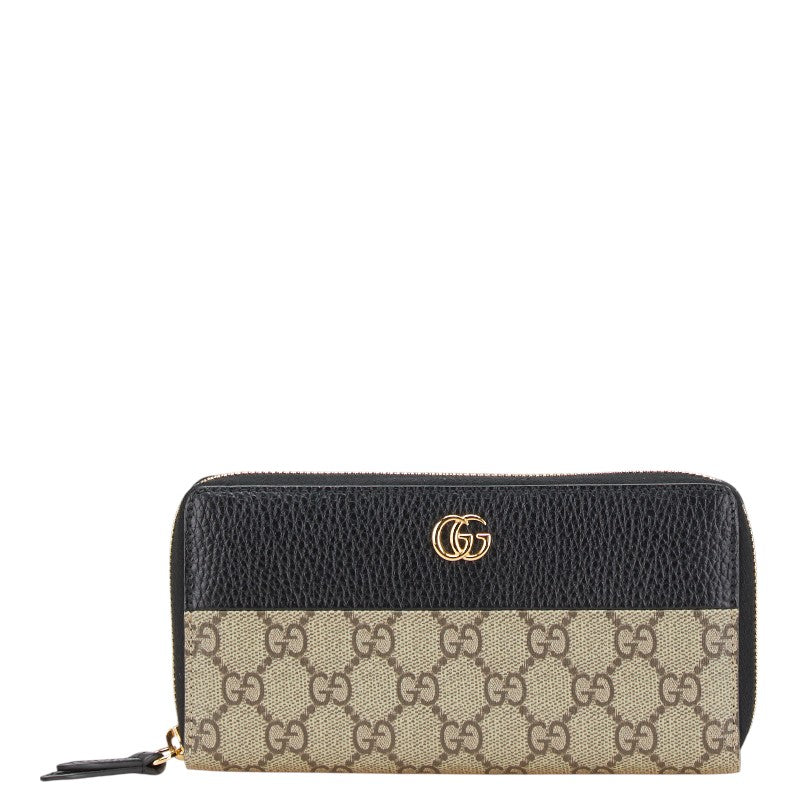 Gucci Double G GG Supreme Long Wallet