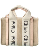 CHL - CC o? Woody Mini Canvas & Leather Tote