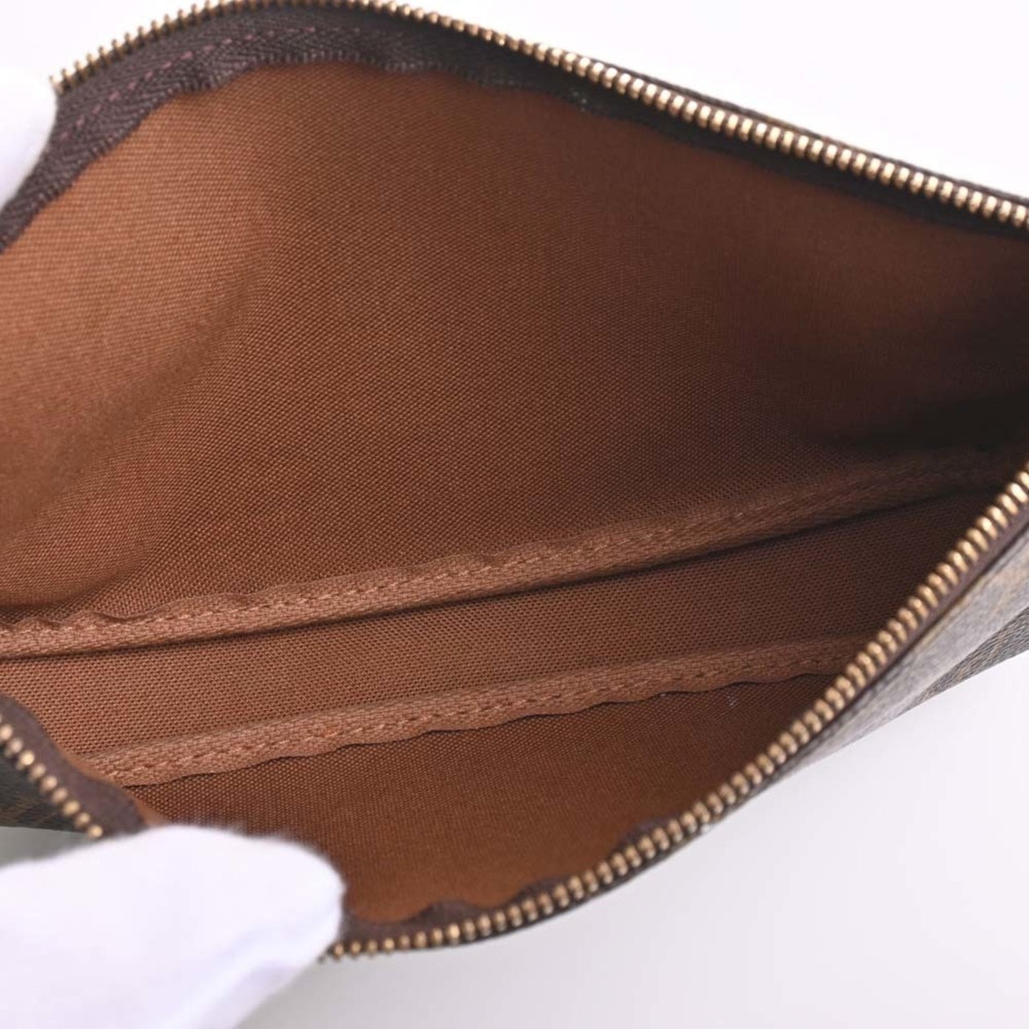 Louis Vuitton Pochette Accessoires  Canvas Clutch Bag
