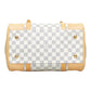 Louis Vuitton Damier Azur Berkeley Handbag Mini Boston Bag White PVC Leather