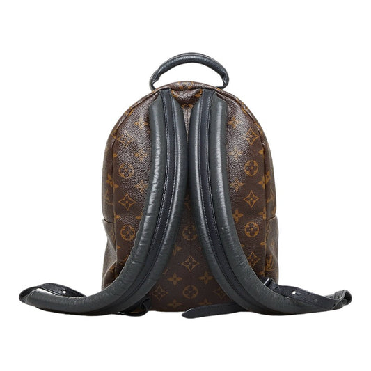 Louis Vuitton Monogram Palm Springs PM Rucksack Backpack Brown Black PVC Leather