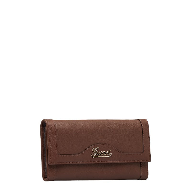 Gucci 294977 Leather Long Wallet
