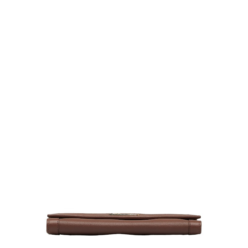 Gucci 294977 Leather Long Wallet