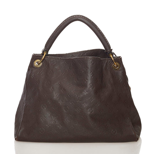 Louis Vuitton Monogram Empreinte Artsy MM One Shoulder Bag Leather