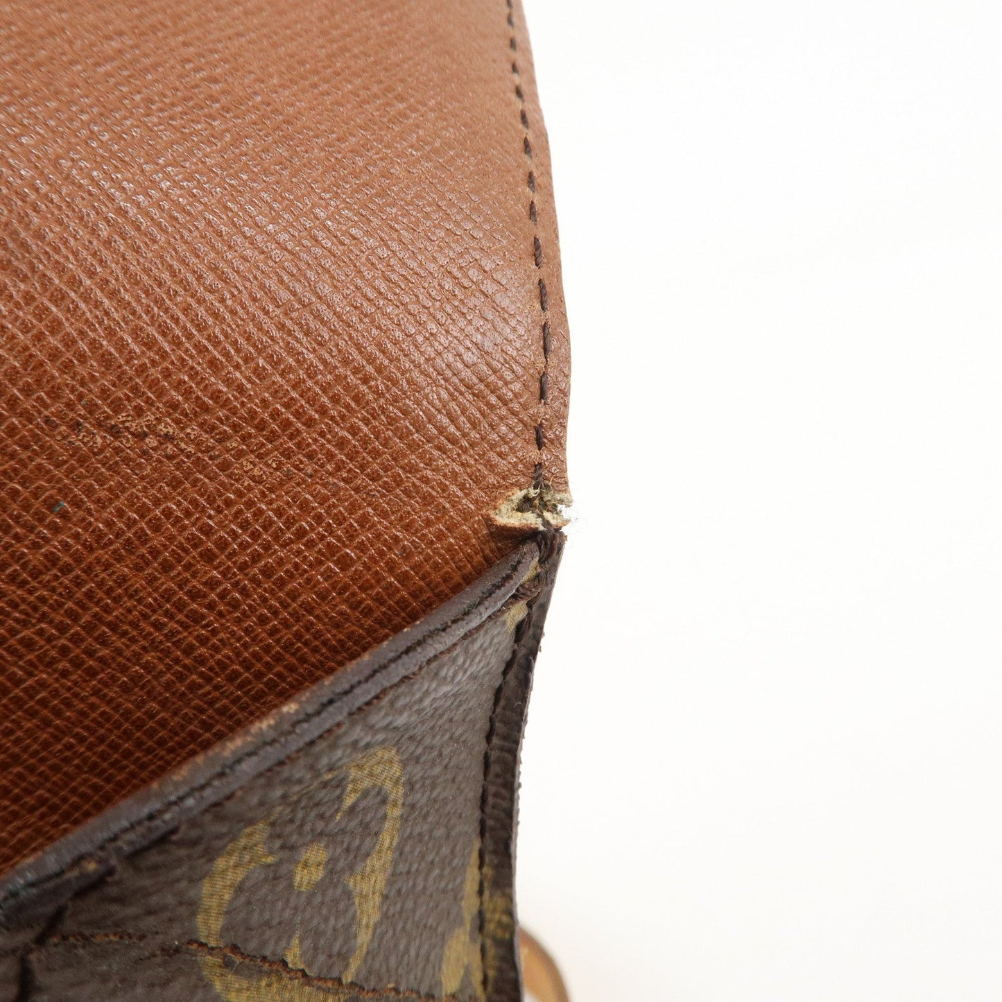 Louis Vuitton Monogram Saint Cloud MM Shoulder Bag Brown M51243