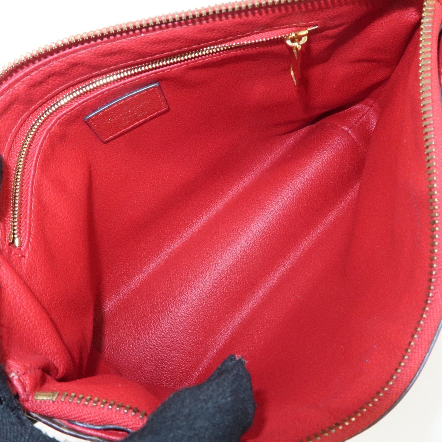 Louis Vuitton Monogram Pallas Beauty Case Brown Red M64123