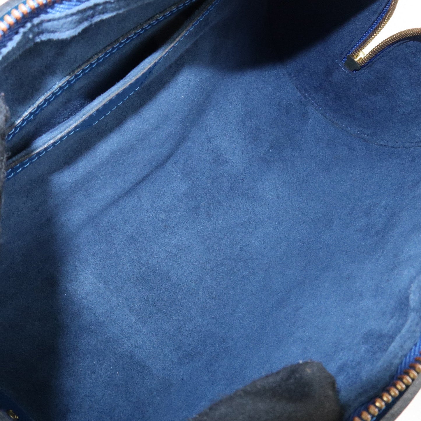 Louis Vuitton Epi Soufflot Shoulder Bag Hand Bag Blue M52225