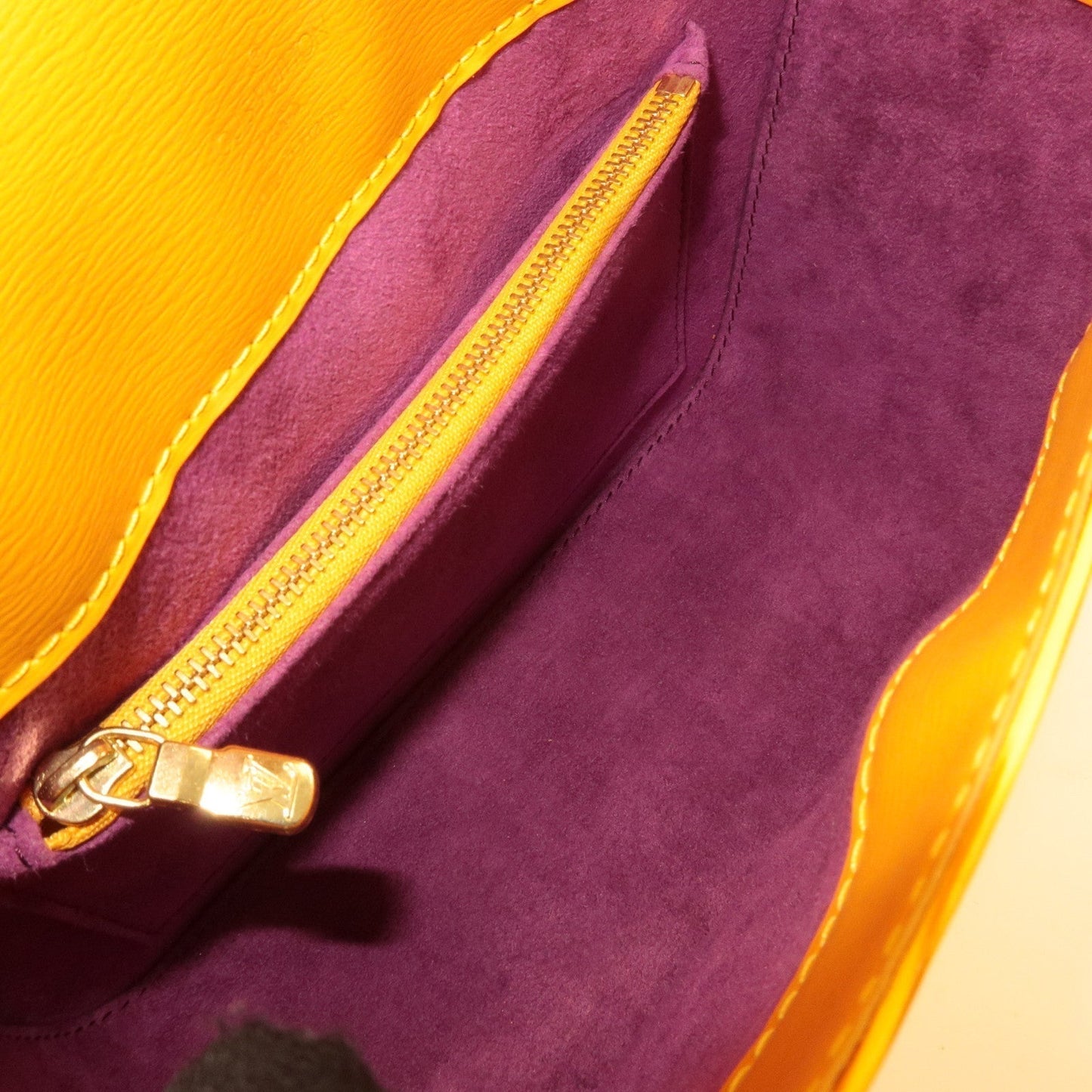 Louis Vuitton Epi Buci Shoulder Bag Tassili Yellow M52209