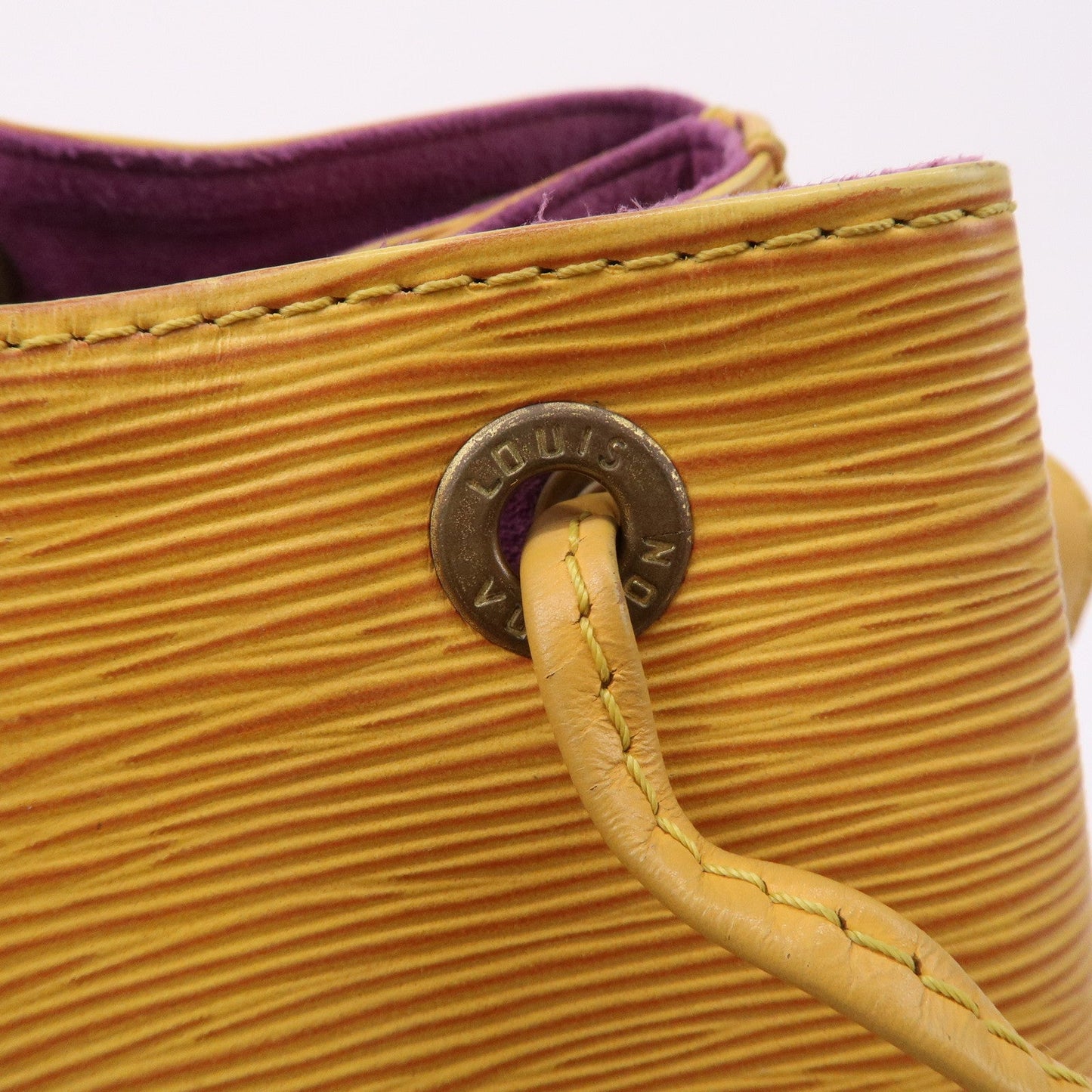 Louis Vuitton Epi Leather Noe Shoulder Bag Tassili Yellow M44009