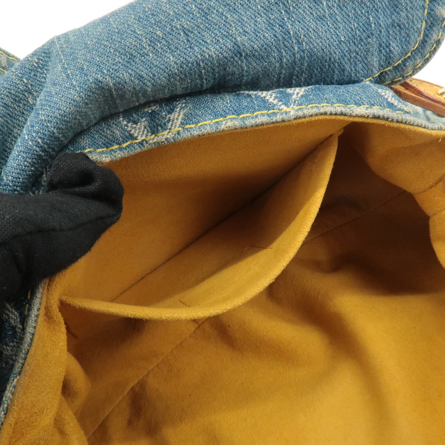 Louis Vuitton Monogram Denim Mini Pleaty Shoulder Bag M95050