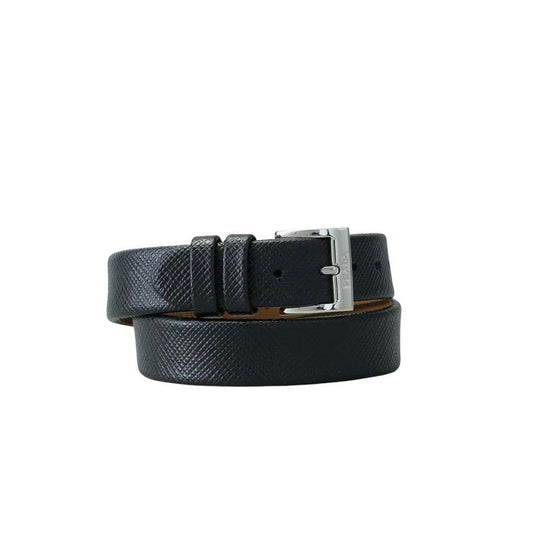 Prada x Centurion Black Leather Belt Bracelet
